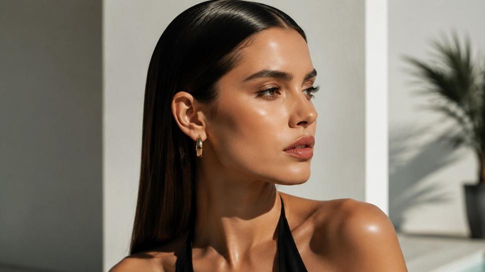 Yazın en iddialı saç akımı: Yüz hatlarını ortaya çıkaran ultra düz sleek saçlar
