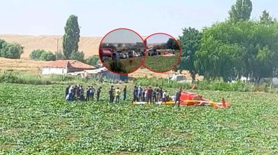 Ankara'da e�itim helikopteri d��t�: Yaral�lar var