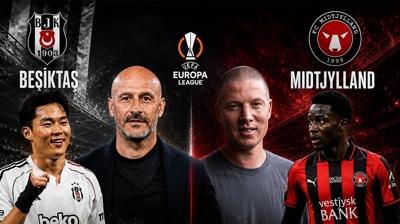 Be�ikta�-Midtjylland ma� kadrosu ve muhtemel 11'ler belli oldu