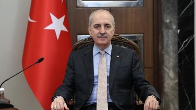 TBMM Ba�kan� Kurtulmu�'tan Meclis'te yo�un diplomasi