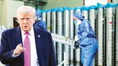 Trump n�kleeri kazmaya ba�lad�