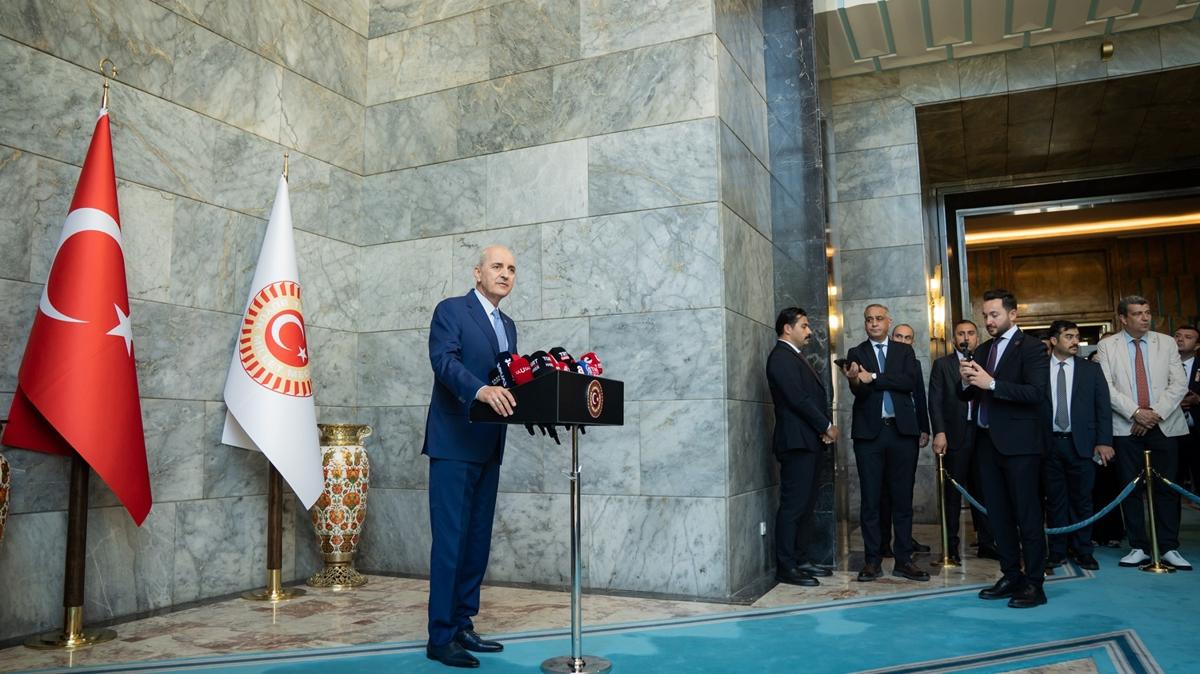 TBMM Terörsüz Türkiye Numan Kurtulmuş fotoğrafları resimleri