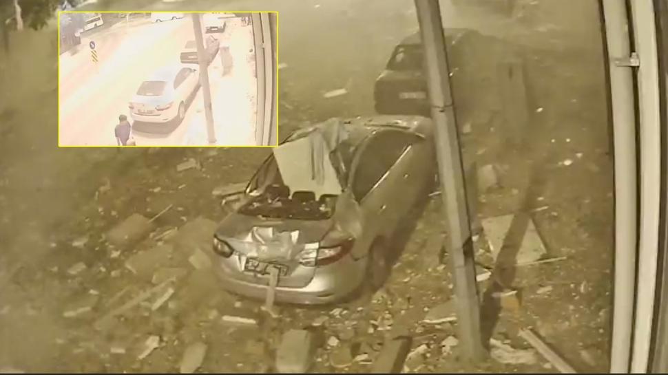 Patlamada 2 kişi can vermişti... Dehşet anı kamerada