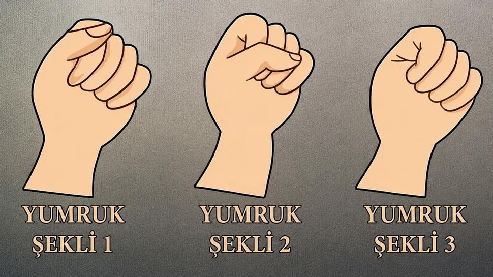 Kişilik testi: Sence zeki misin lider mi? Cevabını yumruk şeklin veriyor…
