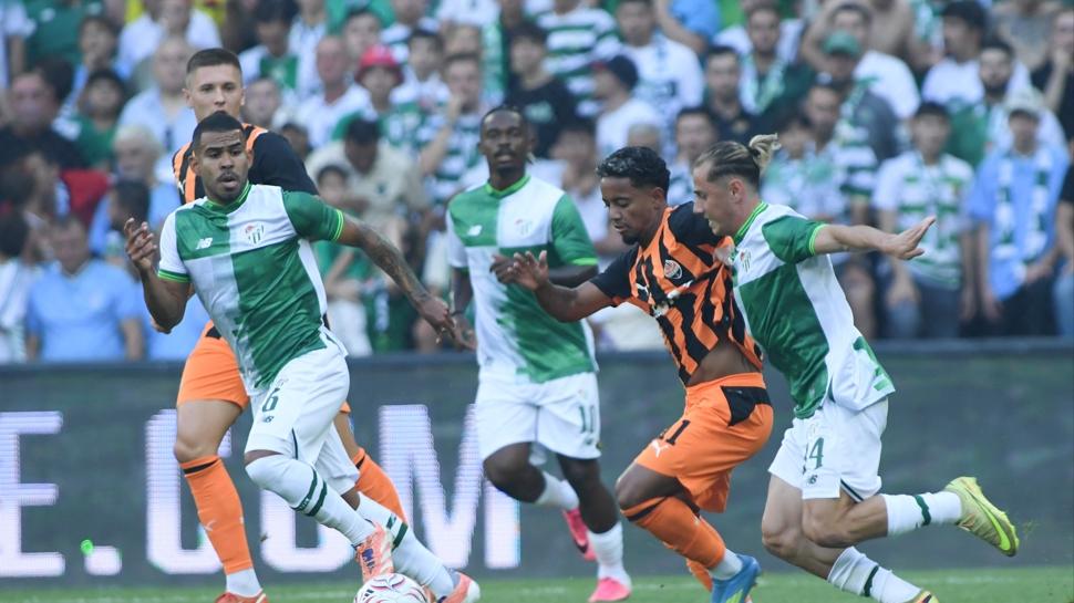 Bursaspor ile Shakthar Donetsk yenişemedi
