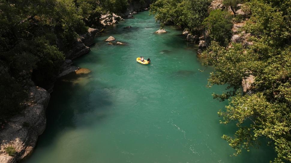 Manavgat'ın doğayla bir araya geldiği nokta: Köprülü Kanyon Milli Parkı!