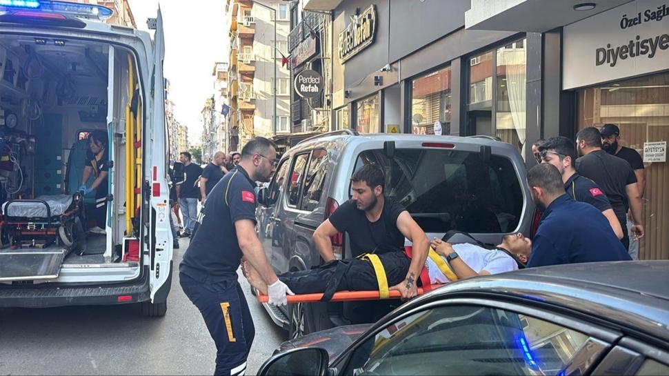 Bursa'da sokağın ortasında silahlı kavga