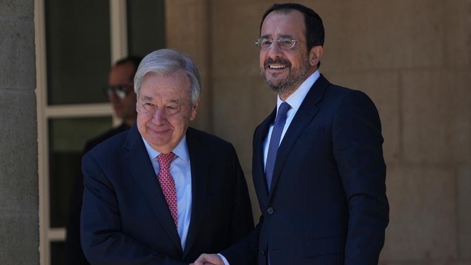 Kıbrıs'ta 16 yıl sonra tarihi adım: Guterres liderlerle buluşuyor