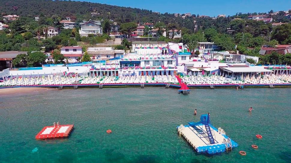 Adalarda plaj fiyatları uçtu