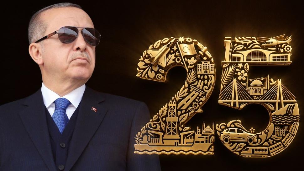KAAN'dan TOGG'a, Ayasofya'dan Türksat'a... AK Parti'den çeyrek asra özel logo