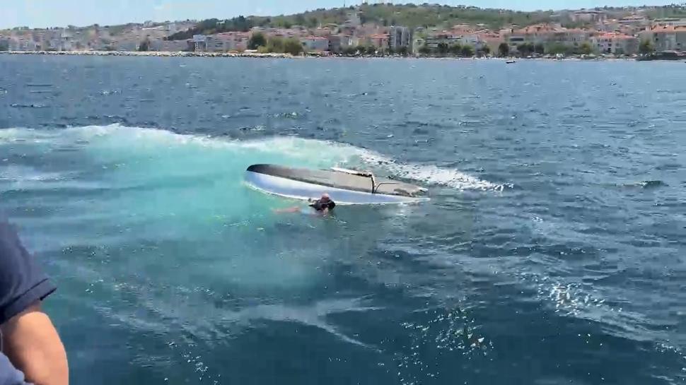 Yalova'da yelkenli tekne alabora oldu: 70 yaşındaki adam son anda kurtarıldı