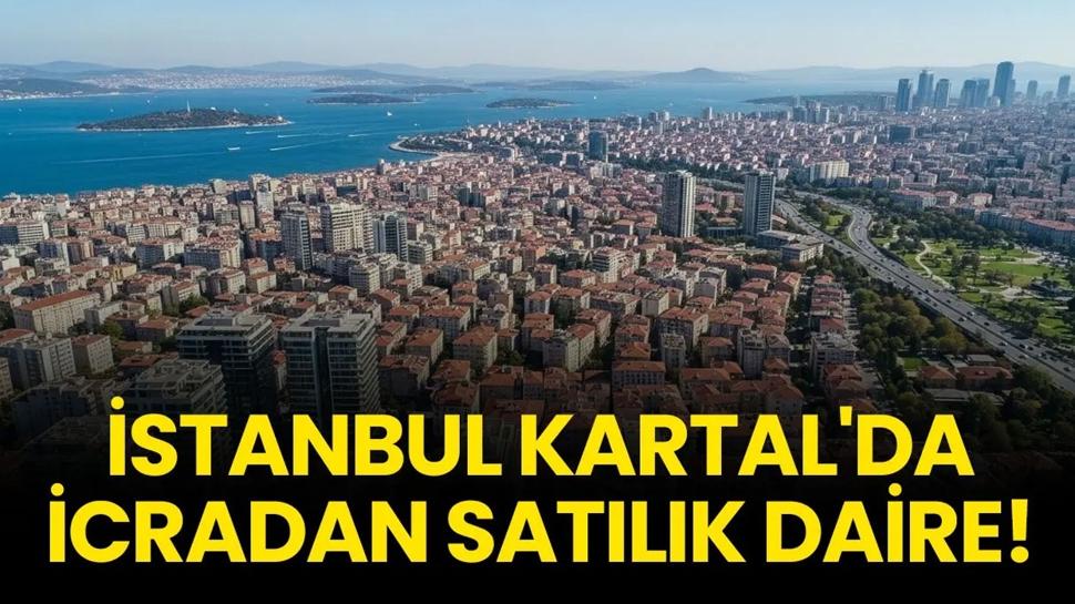 İstanbul Kartal'da 89 metrekare icradan satılık daire!