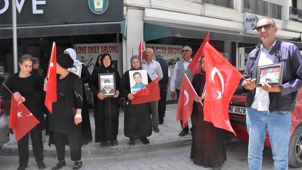 Vanlı acılı aileler eylemlerini sürdürdü