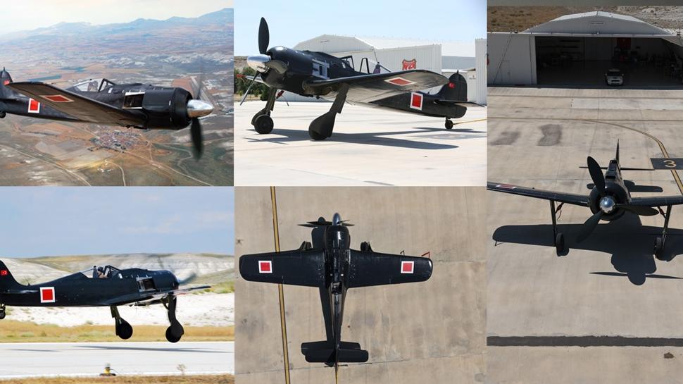 Dünyada sadece 8 adet bulunuyor! Türk Focke-Wulf 190 savaş uçağı yeniden göklerde