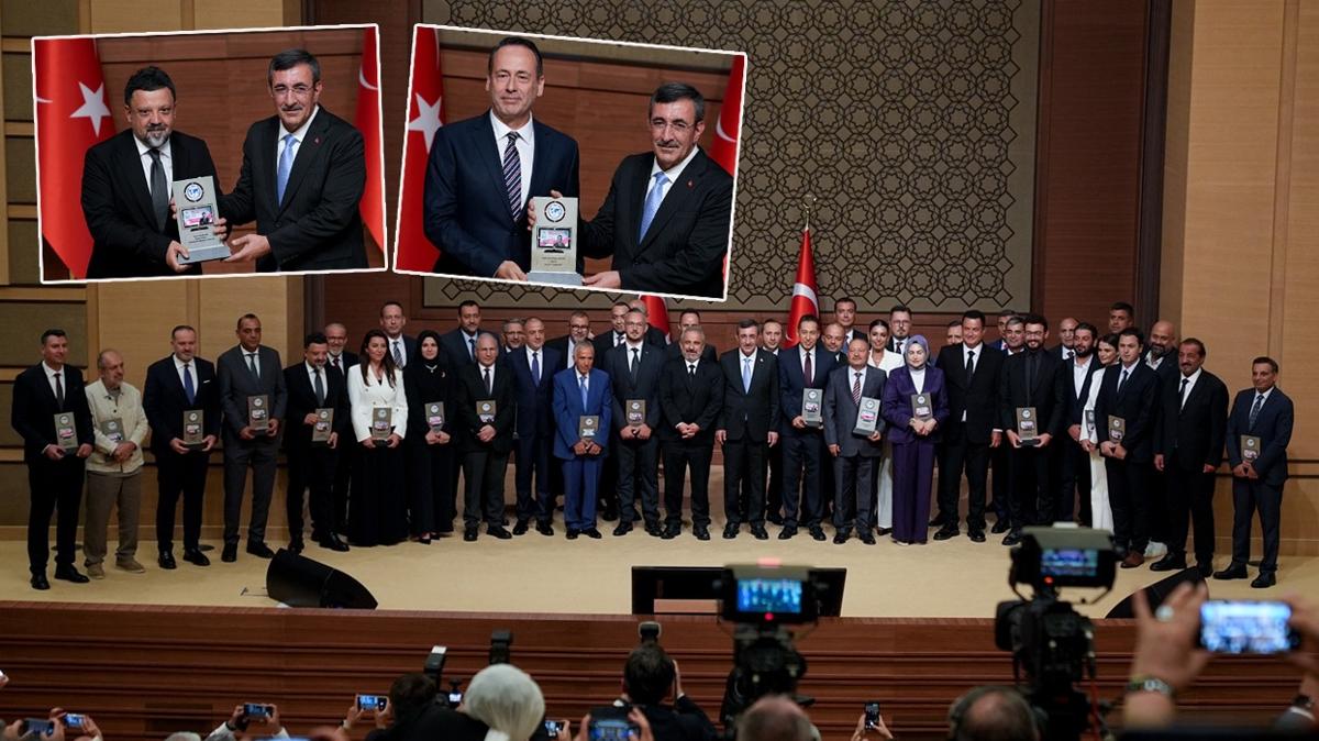 Cumhurbaşkanlığı Külliyesi'nde medya buluşması: 11. Anadolu Medya Ödülleri sahiplerini buldu