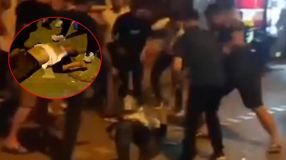 Kadına şiddet mahalleyi ayağa kaldırdı! Sokak savaş alanına döndü