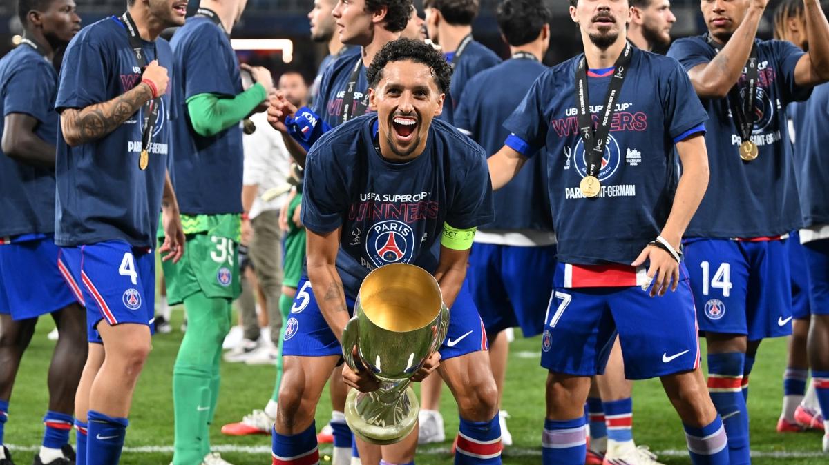 PSG'de Süper Kupa zaferi: Marquinhos'tan tarihi başarı vurgusu