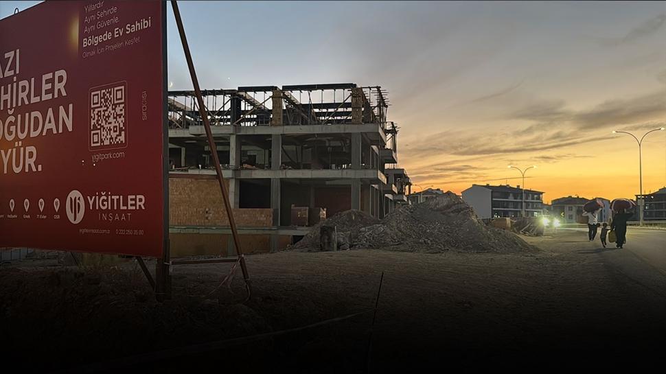 Eskişehir'de acı kaza: İnşaattan düşen usta hayatını kaybetti