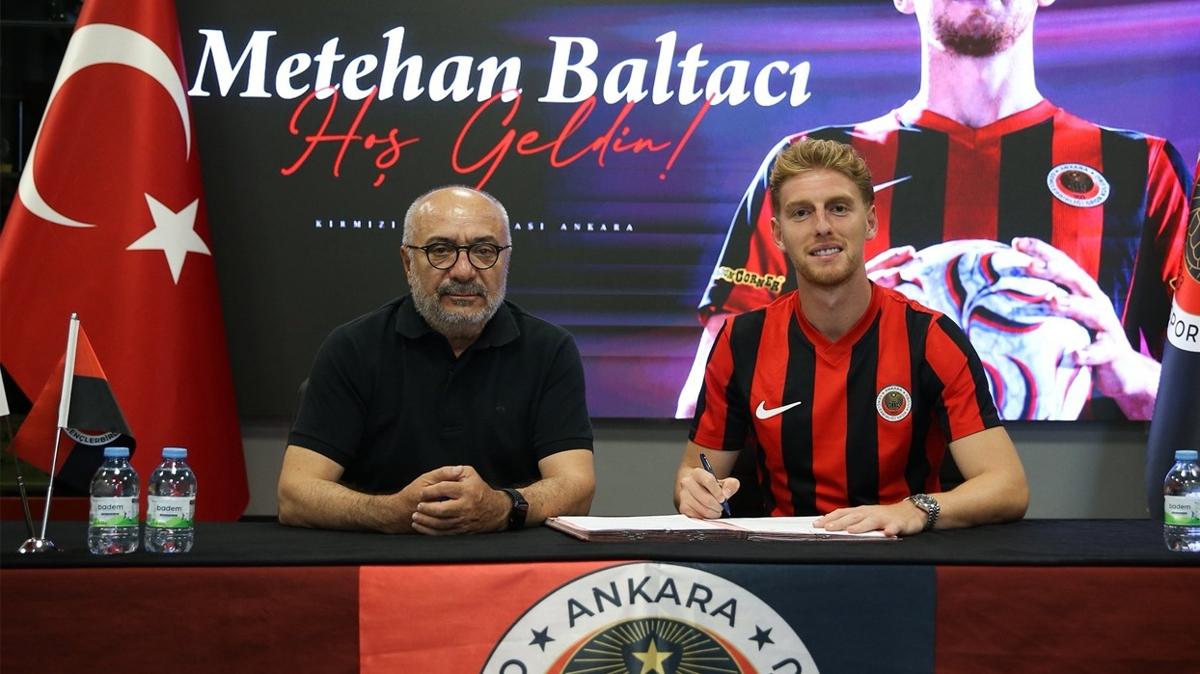 Gençlerbirliği, Metehan Baltacı transferini duyurdu