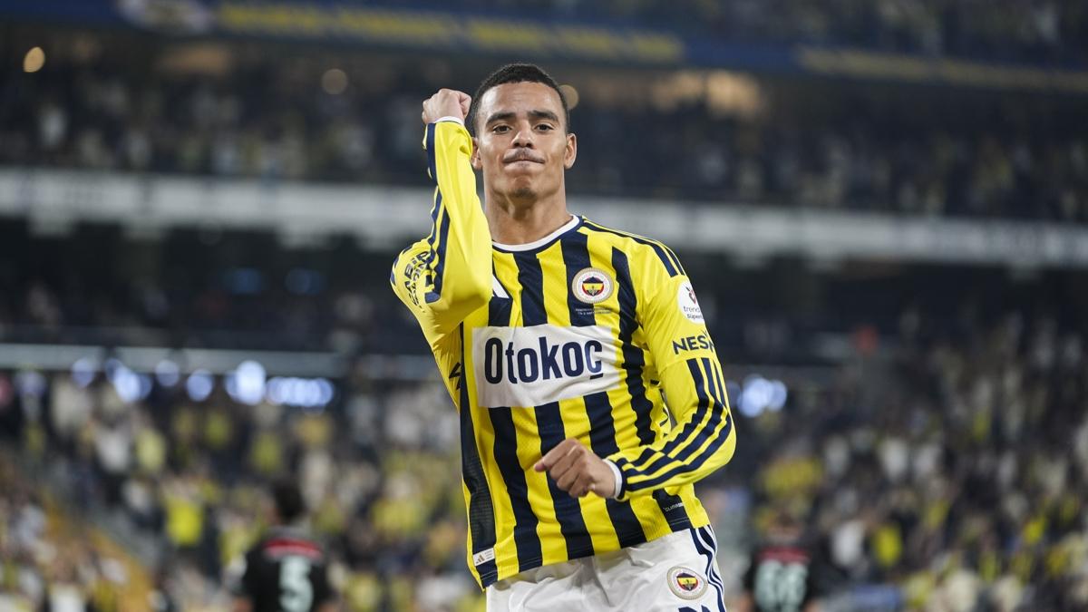Mason Greenwood'dan 2 gol ve 1 asist!