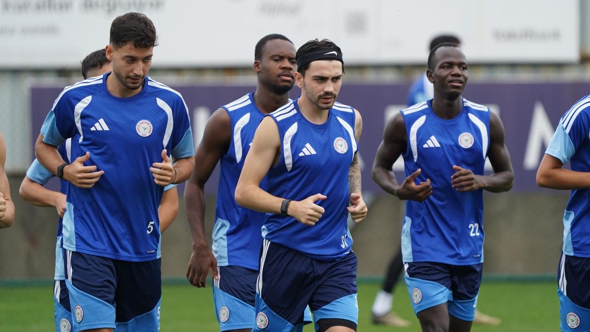 Çaykur Rizespor'da Gaziantep FK maçı mesaisi başladı