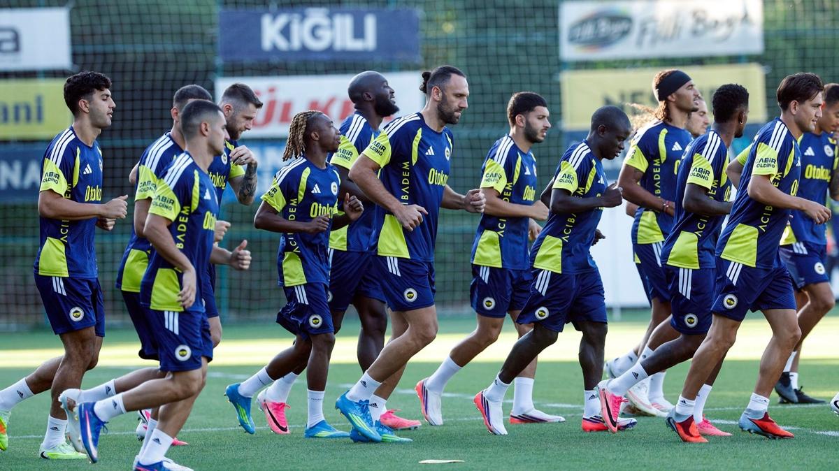 Fenerbahçe, Lyon hazırlıklarını sürdürdü