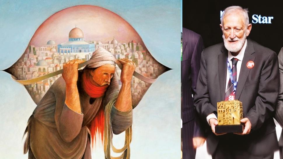Fırçasıyla İsrail'e direnen Filistinli ressam vefat etti