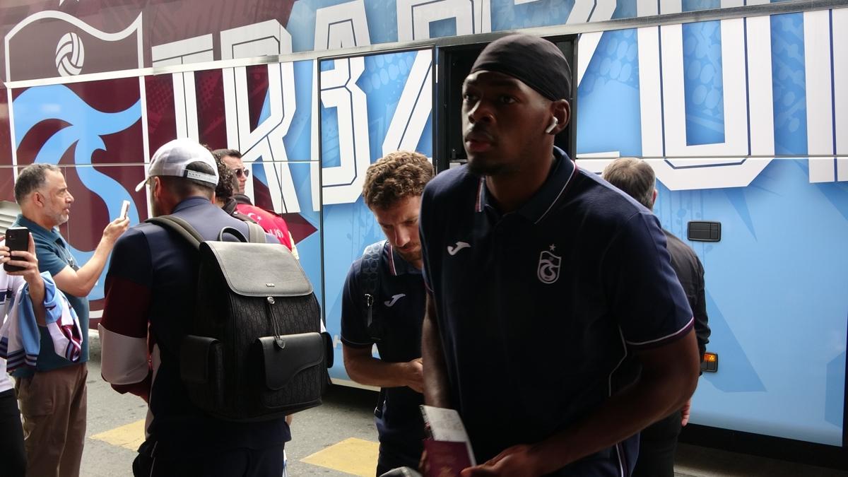Trabzonspor kafilesi, Macaristan'a gitti