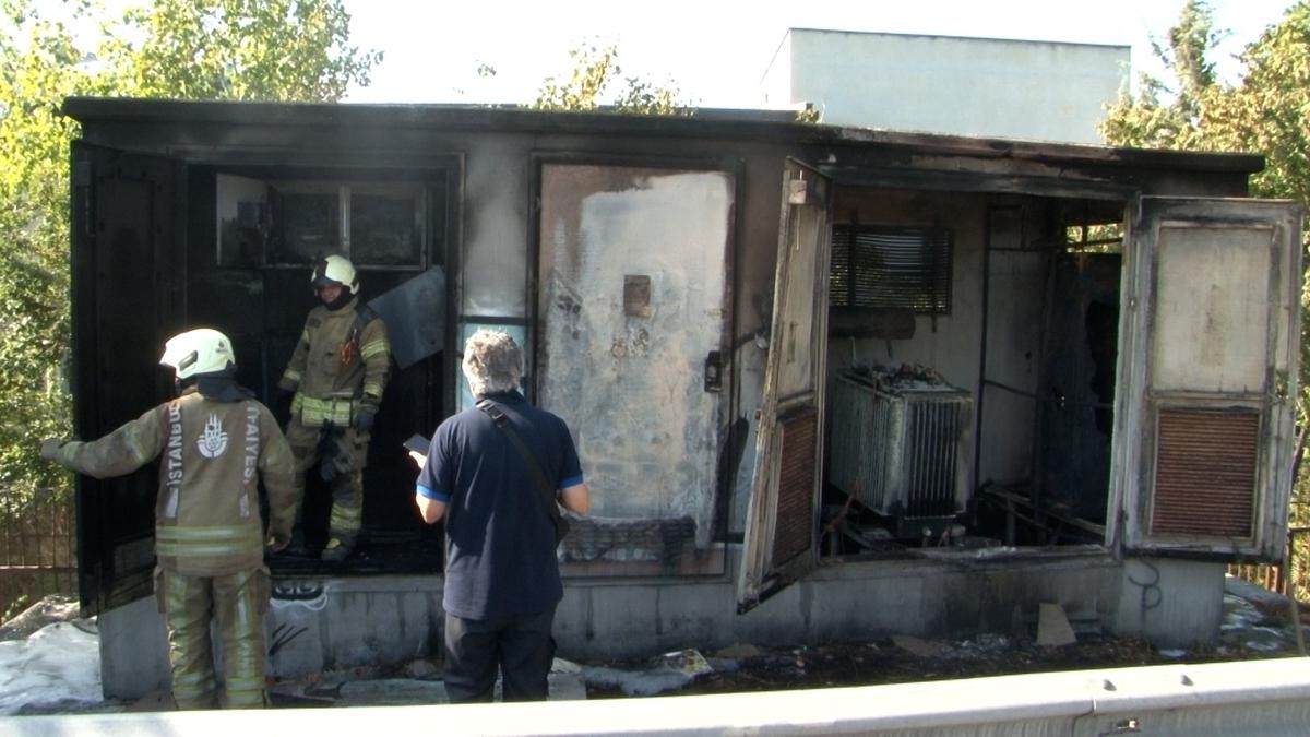 Trafo bomba gibi patladı! Çok sayıda polis ve itfaiye ekibi sevk edildi