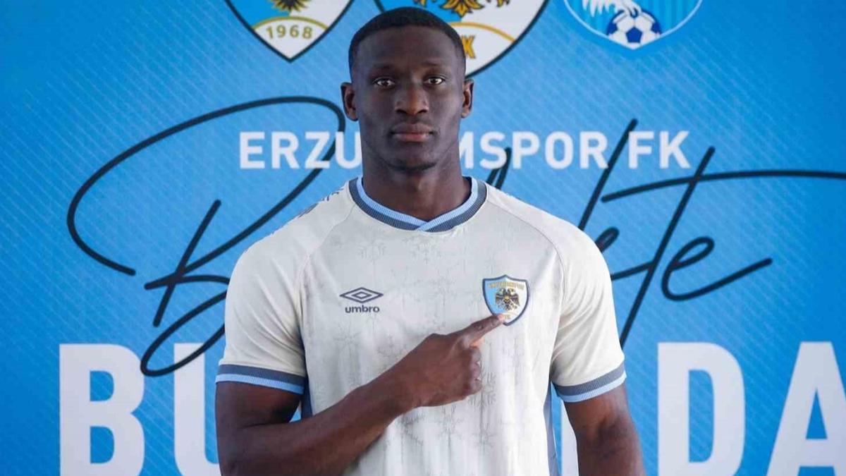 Erzurumspor FK'nın 4. Fildişi Sahilli oyuncusu Diabate oldu