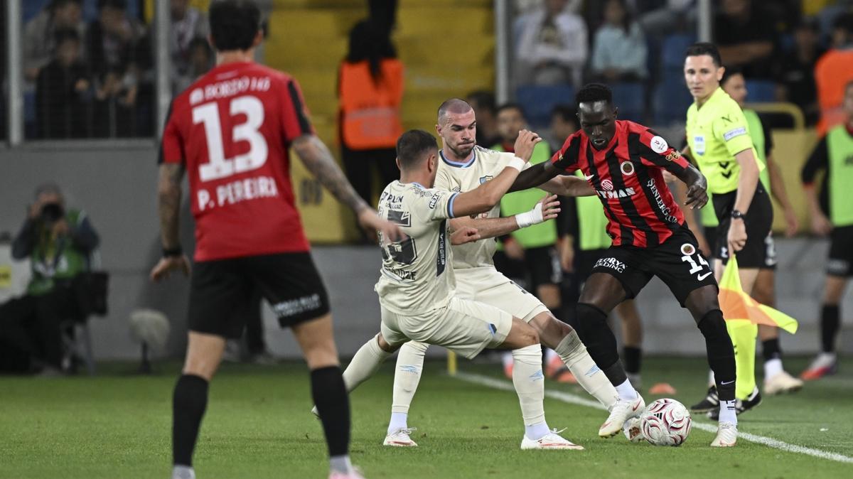 Gençlerbirliği ile Erzurumspor puanları paylaştı
