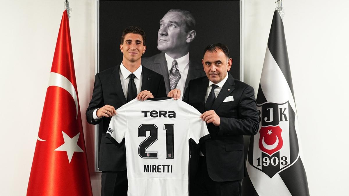 İmzayı attı! Fabio Miretti Beşiktaş'ta