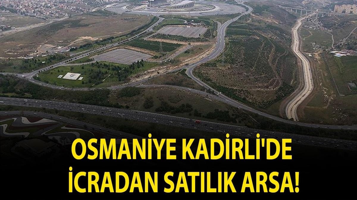 Osmaniye Kadirli'de icradan satılık arsa!