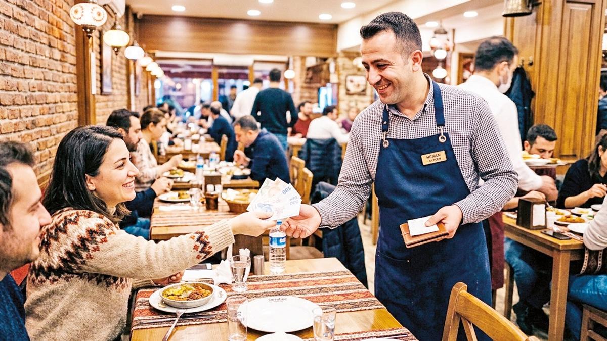 Bahşiş artık maaşa eklenecek