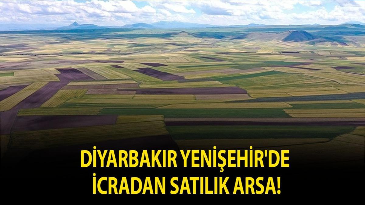 Diyarbakır yenişehir'de icradan satılık arsa!