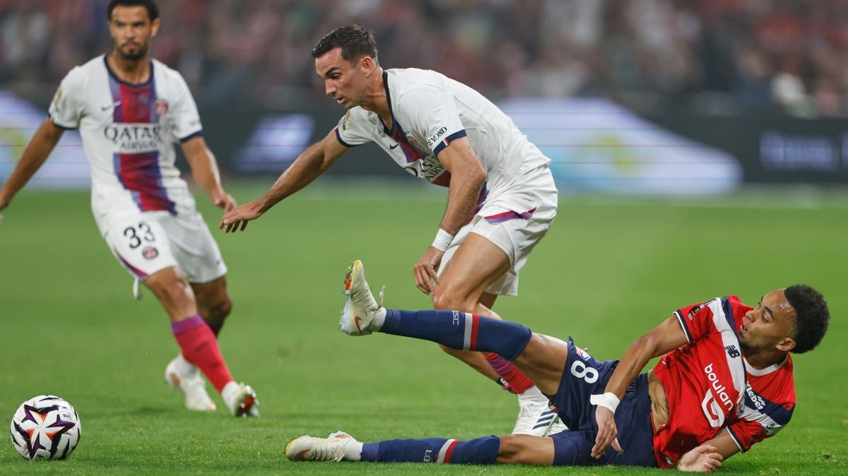 PSG, Lille deplasmanında 1 puanı kurtardı