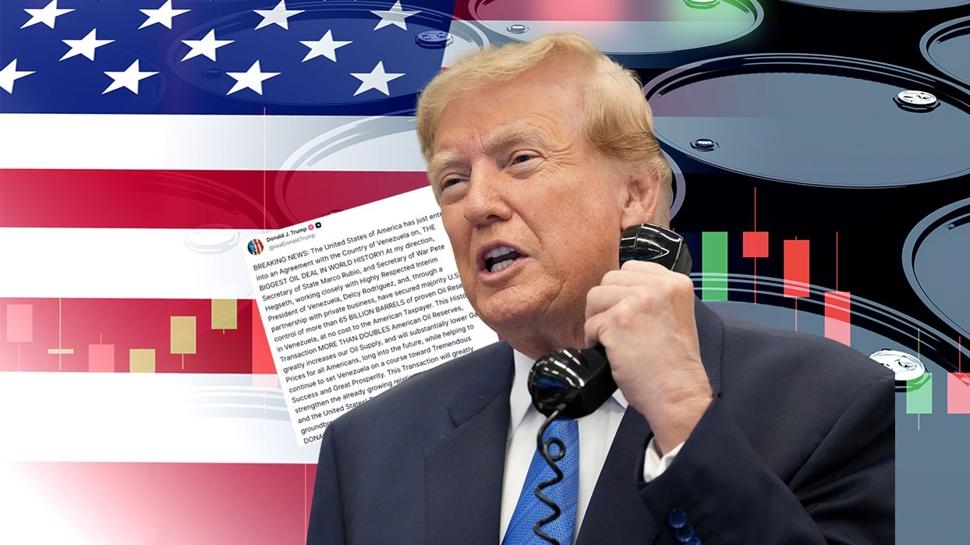 Trump tarihin en büyük petrol anlaşmasını açıkladı! 65 milyar varillik imza