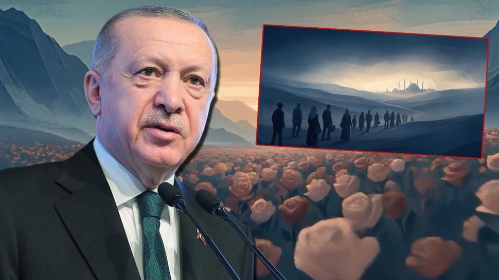 Mevlid-i Nebi Haftası'na özel paylaşım! Başkan Erdoğan: Gül, Hazreti Muhammed'in remzidir