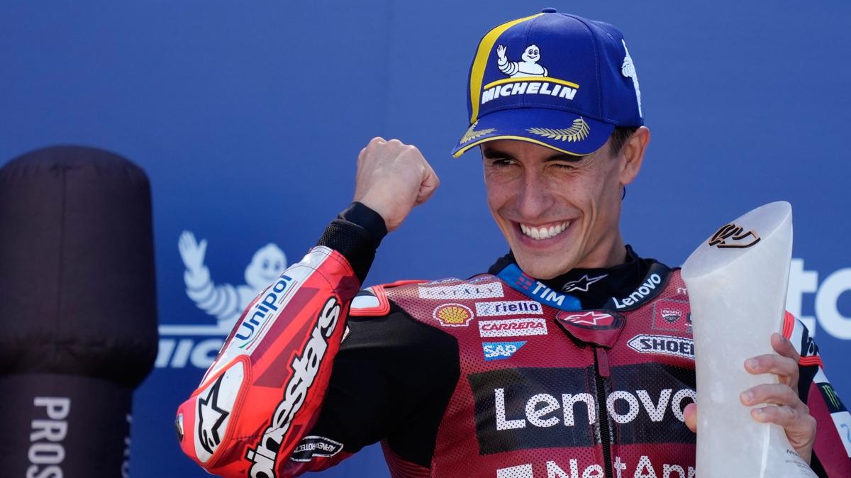 MotoGP'de Aragon Grand Prix'sinde zafer Marc Marquez'in