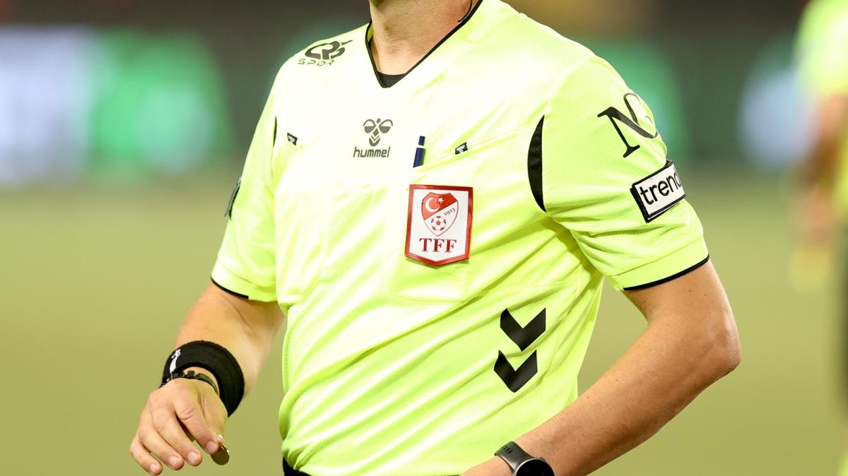 1. Lig'in 5. haftasının hakemleri açıklandı
