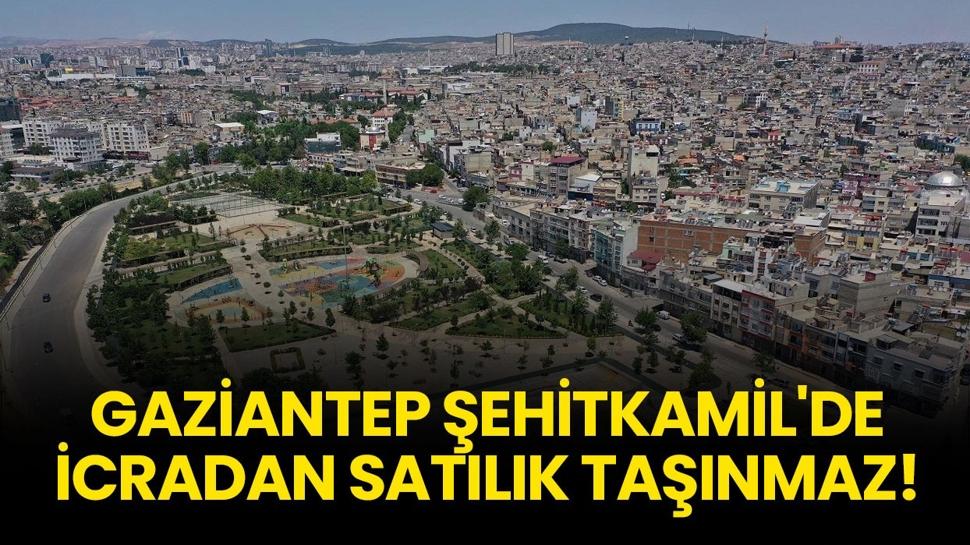 Gaziantep Şehitkamil'de icradan satılık taşınmaz!