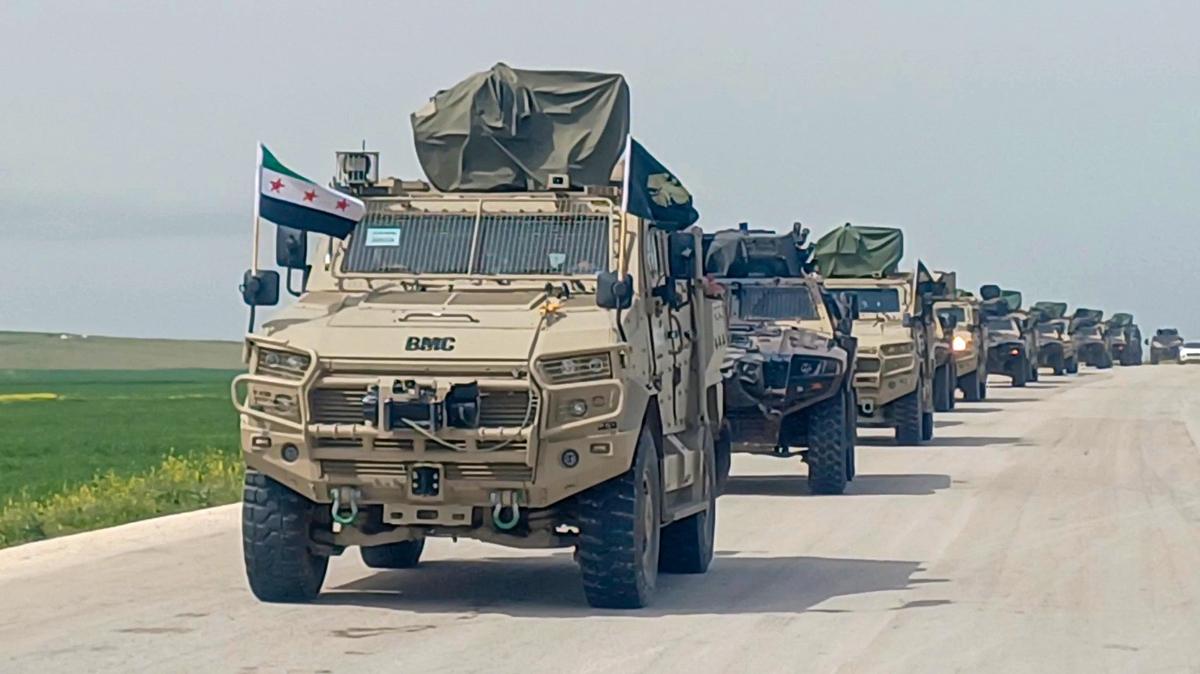 YPG'nin fesih kararının ardından Suriye Güvenlik Güçleri Haseke'ye takviye gönderdi