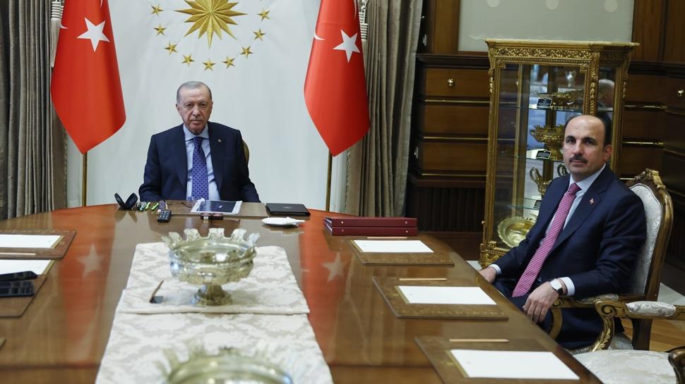 Başkan Erdoğan, Dünya Belediyeler Birliği Başkanı Altay'ı kabul etti