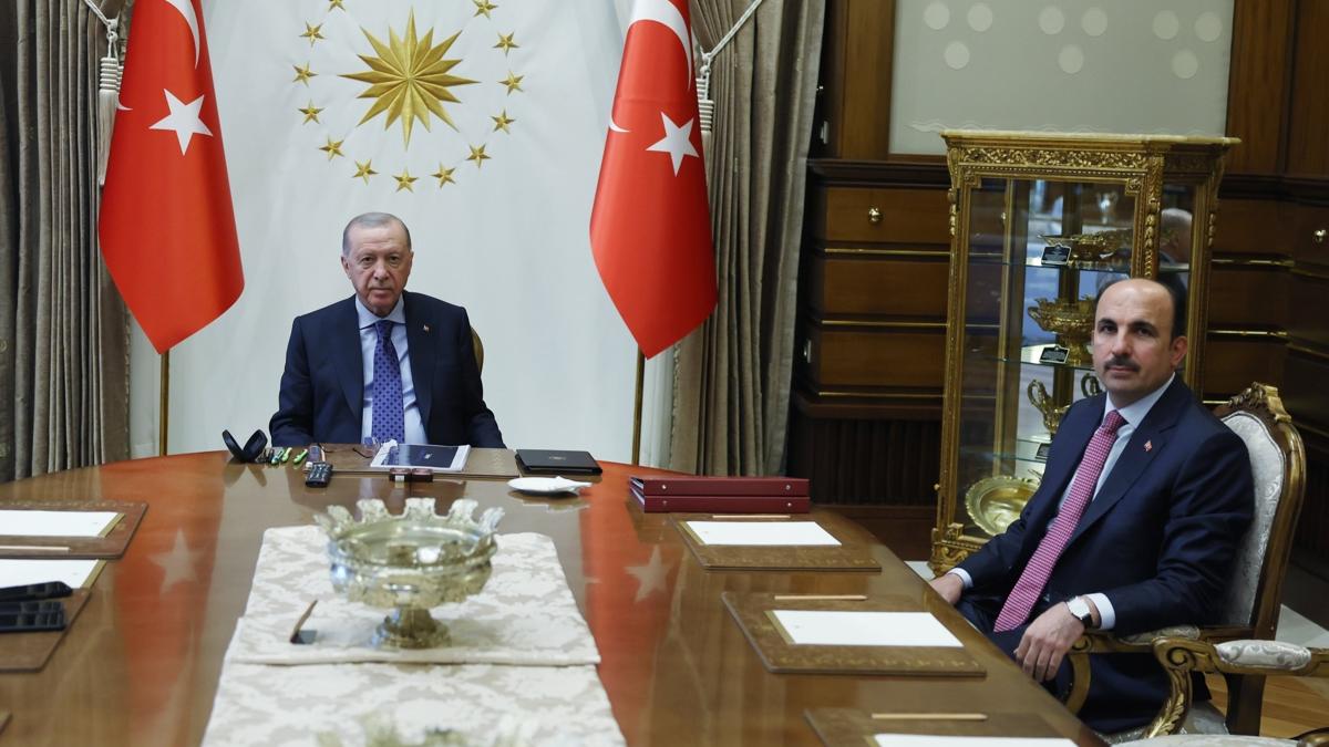 Başkan Erdoğan, Uğur İbrahim Altay'ı kabul etti