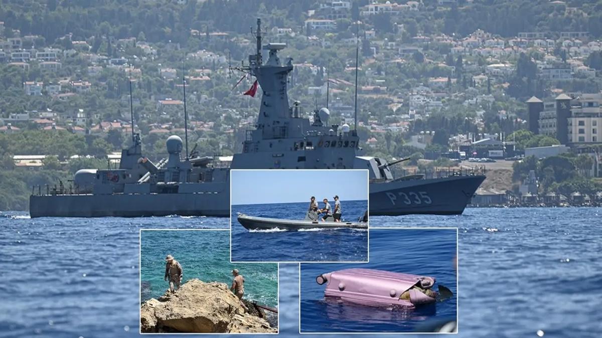 Girne açıklarında batan gemiye ulaşıldı
