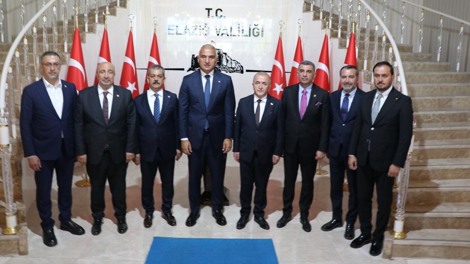 Bakan Ersoy Elazığ'da konuştu: Müzelerimizi artık bilimsel araştırmanın merkezi olarak ele alıyoruz
