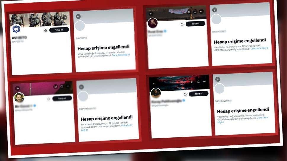 Soykırımcı İsrail'in dijital oyununu Türkiye bozdu! 4 hesaba erişim engeli