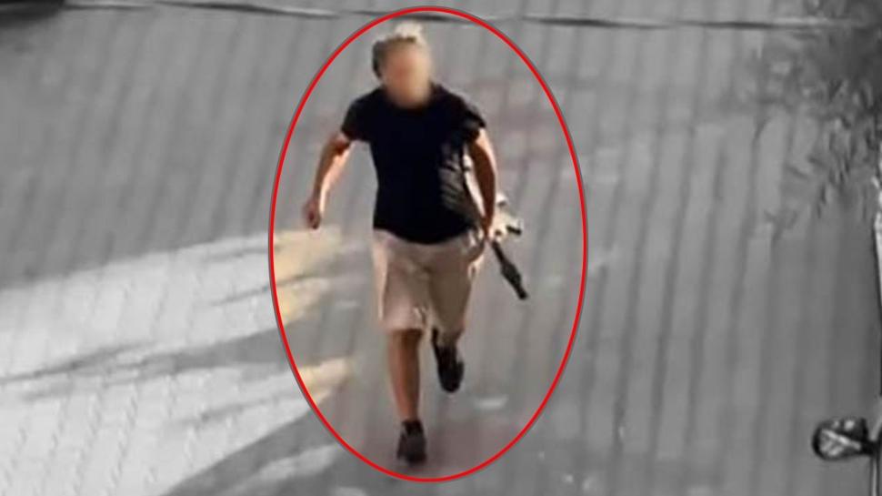 Sokak ortasında pompalı dehşeti! Silahlı şahıs polisten kaçamadı