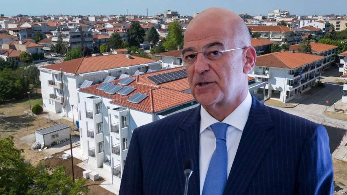 Dendias son durumu paylaştı! Türkiye sınırına yakın Dimetoka'da inşa ediliyor