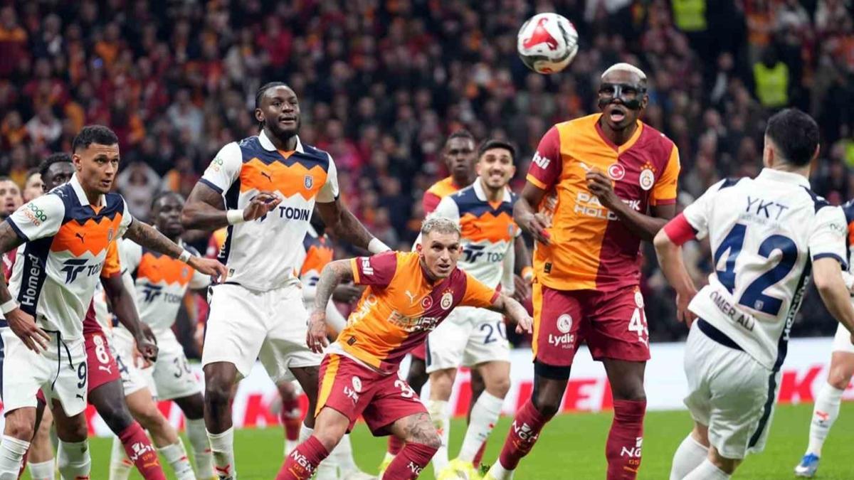 Galatasaray ile Başakşehir 37. kez karşı karşıya